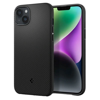Afbeelding van Spigen Apple iPhone 14 Plus Mag Armor Case (Black) Magfit ACS04918