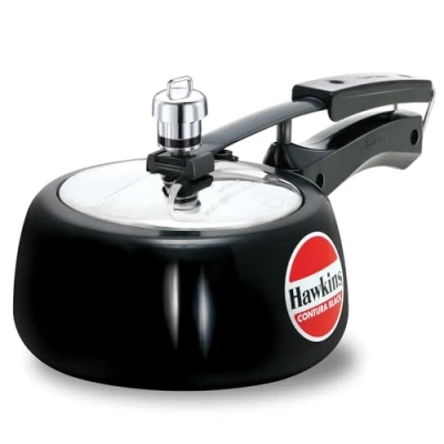 Afbeelding van HAWKINS CB15 Hard geanodiseerde snelkookpan, aluminium, Contura Zwart, 1,5 liter