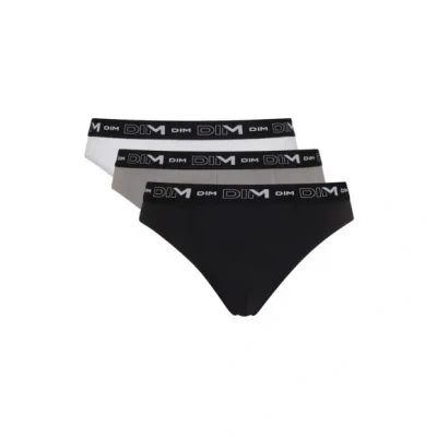 Afbeelding van Dim Herenslip (Verpakking van 3 Stuks), Zwart/Grijs/Wit, 5