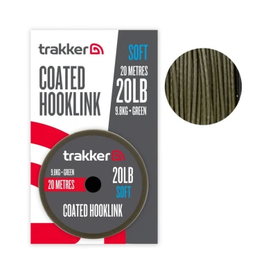 Afbeelding van Trakker Soft Coated Hooklink 20lb (20m) Karper onderlijn materiaal