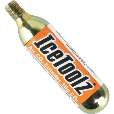 Afbeelding van IceToolz CO2 patronen 16 gram met schroefdraad A821 (pot van 50 stuks)