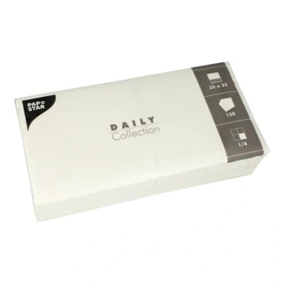 Afbeelding van Papstar, Servetten, DAILY Collection (20 x, 32 x cm)