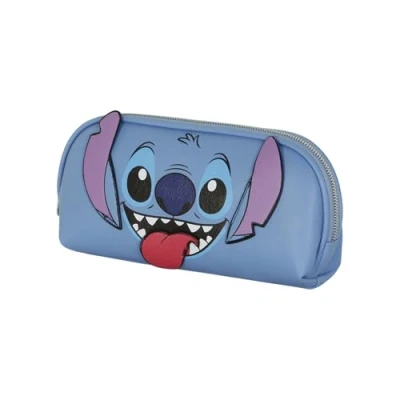 Afbeelding van Lilo and Stitch Tong Small Jelly Toilettas, Blauw, 27 x 14 cm, Eén maat, Toilettas