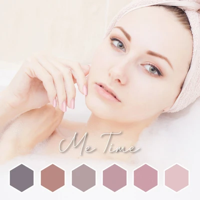 Afbeelding van Gellakset Me Time Collection 6x10ml grijs Nagel Gellak Set