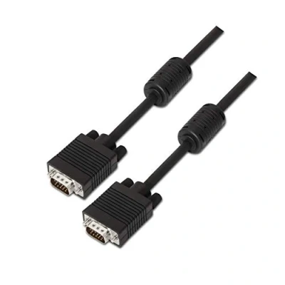 Afbeelding van AISENS A113 0077, 25 m, VGA (D Sub), Mannelijk, Zwart