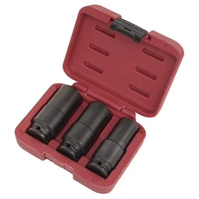Afbeelding van Sealey SX319 3 st 1/2 &quot;Sq Drive Gewogen Impact Socket Set