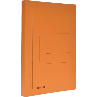 Afbeelding van Class&#039;ex hechtmap, ft 25 x 32 cm (voor A4), oranje hechtmap