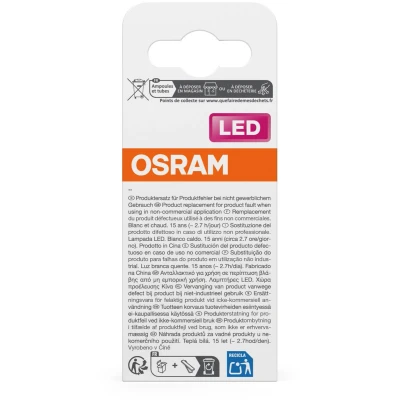 Afbeelding van OSRAM LED lamp Star Globe P40 Filament, 2700 K warm wit, 3,4 W, E14, helder, 470 lm, voor tafel en hanglampen, woonkamer, 15.000 uur