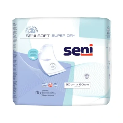 Afbeelding van Seni Soft Super Dry 60 x 90 cm 1 pak van 15 stuks