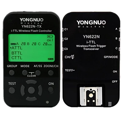 Afbeelding van Yongnuo E TTL radio trigger flash YN 622N KIT 622KIT voor Nikon camera