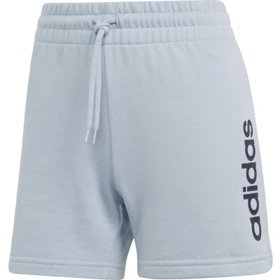 Afbeelding van adidas Sportswear Essentials Linear French Shorts, Dames, Maat: Large, Blue/legend ink