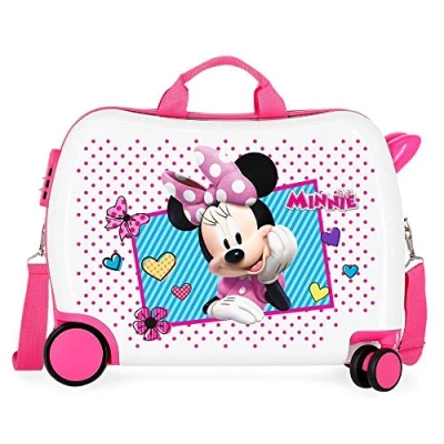 Afbeelding van Disney Joy kinderbagage, fuchsia, 50 centimeters, Multidirectionele Minnie