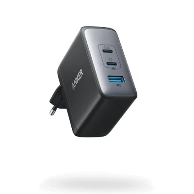 Afbeelding van 100 W USB C oplader, Anker 736 oplader (Nano II) snellader, 3 poorts voeding voor MacBook Pro/Air, iPad Pro, Galaxy S22/S20, iPhone 15/Pro