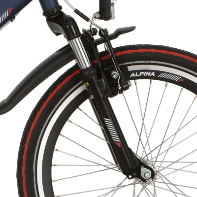 Afbeelding van Alpina Voorvork 22 Yabber susp Black