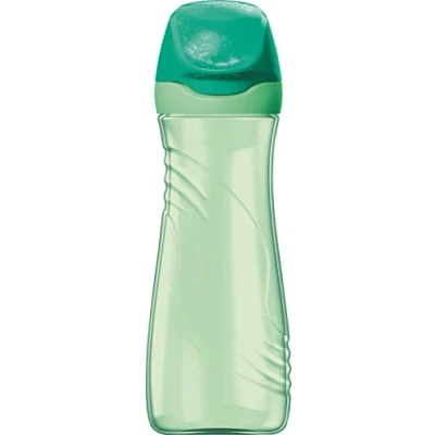 Afbeelding van Maped Picnik Origins Drinkfles voor kinderen, met beschermkap, druppelvrij en waterdicht systeem, van kunststof, BPA vrij, groen, 580 ml