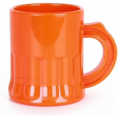 Afbeelding van 10 Stuks oranje shotglaasjes 2,5 cl Shotglazen