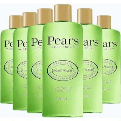 Afbeelding van Pears Body Wash Lemon Flower Extract 6 x 250 ml