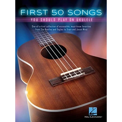 Afbeelding van Hal Leonard First 50 songs you should play on ukulele songboek voor ukelele