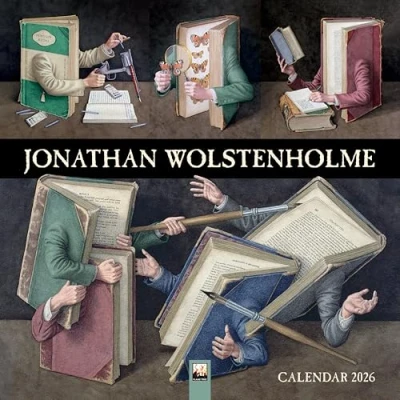 Afbeelding van Jonathan Wolstenholme Kunstkalender 2026 Original Flame Tree Publishing Kalender [Kalender]