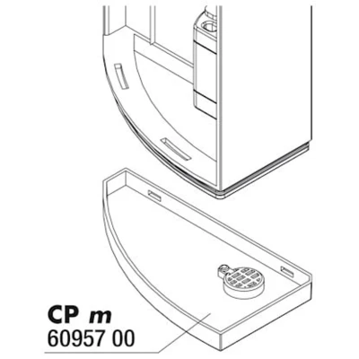 Afbeelding van Jbl Cristalprofi M Greenline Bodemplaat Met Ventiel Filters 1 stuk