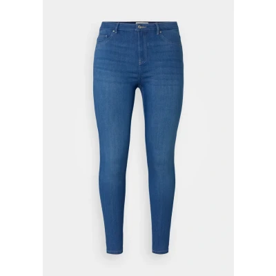 Afbeelding van Only Carmakoma Carstorm Life HW SK P UP DNM BJ564 NOOS Light Medium Blue Denim Lengte 32
