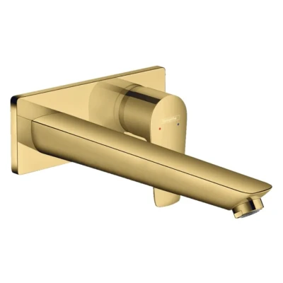 Afbeelding van Hansgrohe wastafelmengkraan talis e 2 gats gepolijst goud optiek 71734990