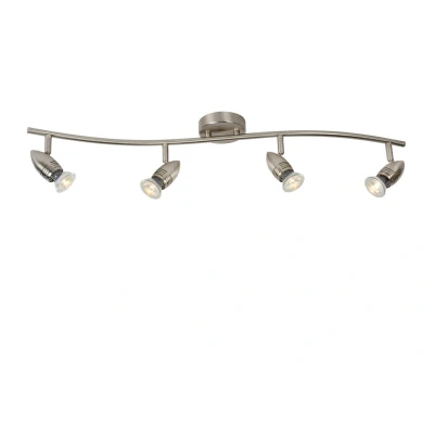 Afbeelding van Lucide CARO LED Plafondspot GU10 4x5W 2700K Mat chroom