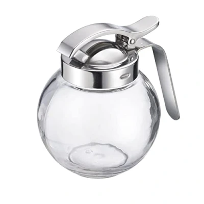 Afbeelding van Westmark Room /honingdispenser, inhoud: 250 ml, glas/roestvrij staal, Roma, doorzichtig/zilver, 65402260