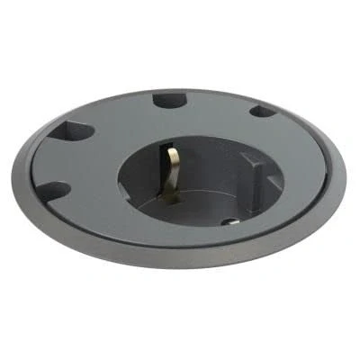 Afbeelding van Power unit rond (4 x kabeldoorvoer) Zwart