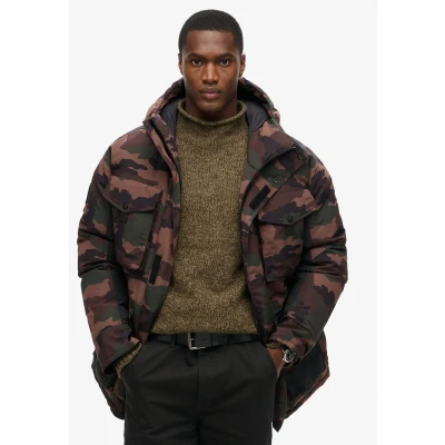 Afbeelding van Superdry Mannen Everest Tactical Parka Groen Grootte: M