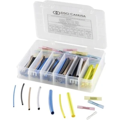 Afbeelding van DSG Canusa 8011000995 Krimpkous assortiment Krimpverhouding:3:1 166 onderdelen
