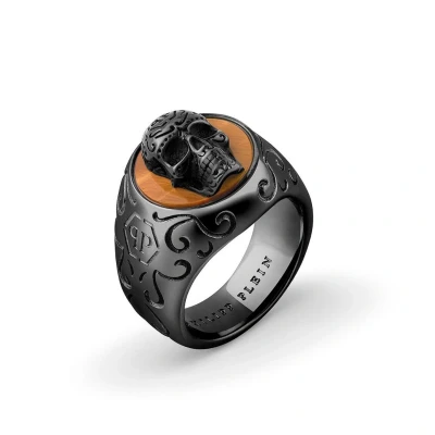 Afbeelding van Philipp Plein Herenring roestvrij staal IP Gun Elite PJNEA05R
