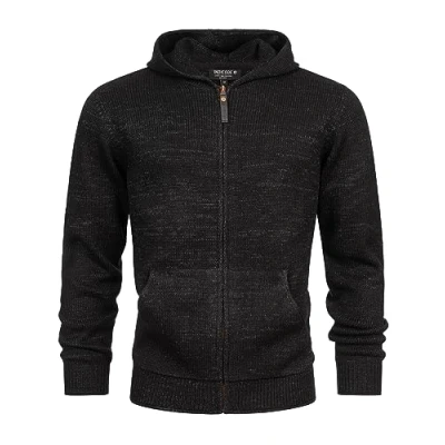 Afbeelding van Indicode Jeans Vest, Heren, Maat: Small, Black