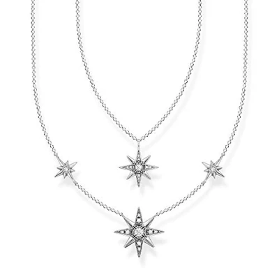 Afbeelding van Thomas Sabo ketting 925 sterling zilveren Zirkonia One Size 88283287