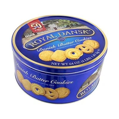 Afbeelding van Royal Dansk Deense Boter Koekjes 1.81kg Blik