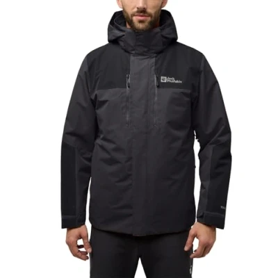 Afbeelding van Jasper 3 in 1 Outdoor Jack Heren Phantom 990 S Zwart