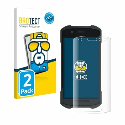 Afbeelding van BROTECT Full Cover Screen Protector voor Zebra TC21/ TC26 (2 Stuks) Schermbeschermer, 3D Curved