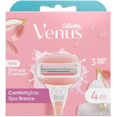 Afbeelding van Gillette Venus Comfortglide Spa Breeze Scheermesjes/Navulmesjes 4 Stuks