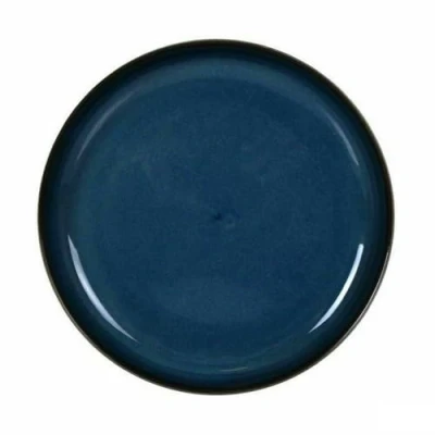 Afbeelding van Snackdienblad La Mediterránea Chester Blauw Rond 19,6 x 2,2 cm (18 Stuks)