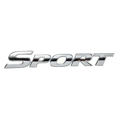 Afbeelding van MOMOALA 3D SPORT Chrome ABS Auto Trunk Badge Embleem Decor Sticker