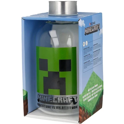 Afbeelding van Minecraft Small Glass Bottle 620 ml