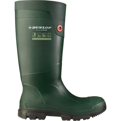Afbeelding van Dunlop Purofort laars FieldPro S5, maat 47, Dunlop, Groen Geschikt voor Veehouderij
