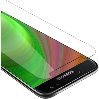Afbeelding van Cadorabo Screenprotector geschikt voor Samsung Galaxy J3 2017 in KRISTALHELDER Tempered Display Pantser Film