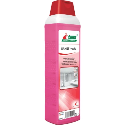 Afbeelding van SANET Ivecid sanitairreiniger 1 liter 10 stuks