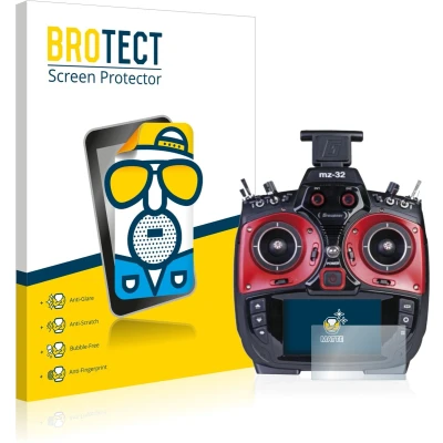 Afbeelding van BROTECT Screenprotector voor Graupner MZ 32 (3.Gen) Folie Beschermfolie matte (2 Stuks)