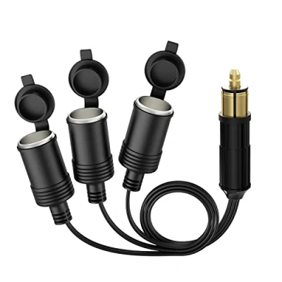 Afbeelding van Hella DIN op standaard sigarettenaansteker adapter (Din naar 3)