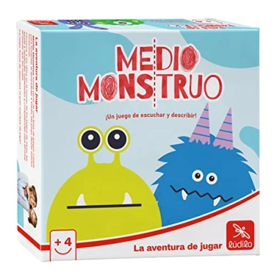 Afbeelding van Ludilo Half monster, bordspellen voor kinderen vanaf 4 jaar, educatieve spelletjes kinderspelletjes, van cadeaus jaar