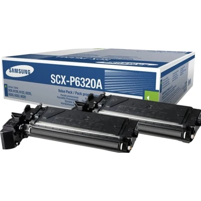 Afbeelding van HP SA SCX P6320A 2 PK BLK TONER Laser cartridge Zwart