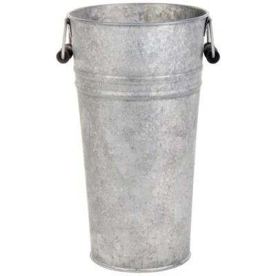 Afbeelding van Esschert Design Oud zink vaas H30cm