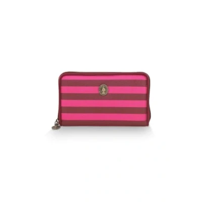 Afbeelding van Pip Studio Portemonnee Willow Wallet Stripe Pink
